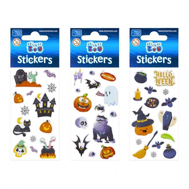 Stickers 6.6x18cm Halloween