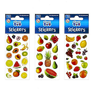 Stickers 6.6x18cm Fruits