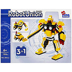 Constructor 106 pcs. RobotUnion, yellow