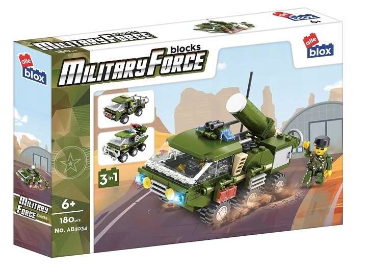 Constructor 180 pcs. MilitaryForce