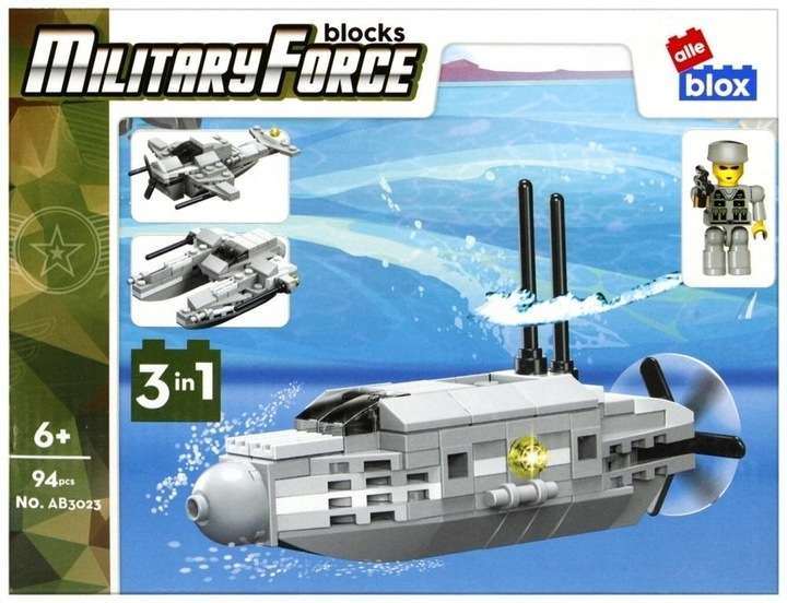 Constructor 94 pcs. Military Force