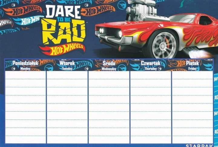 HotWheels Class Schedule
