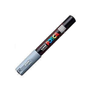 Water-based marker UNI Posca PC-1M gray