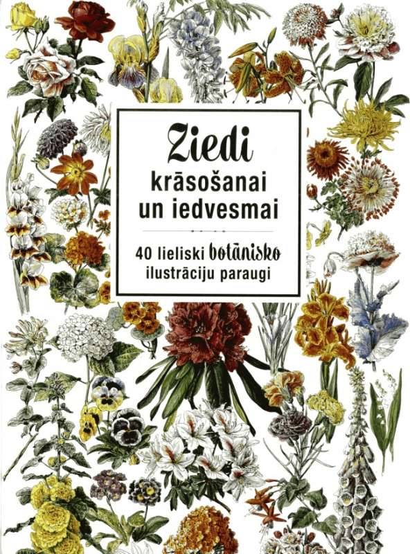 Flowers for Coloring and Inspiration