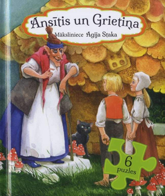 6 puzzles Hansel and Gretel