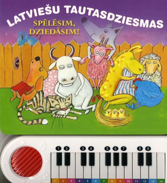 Latvian Folk Songs. Let's Play, Let's Sing!