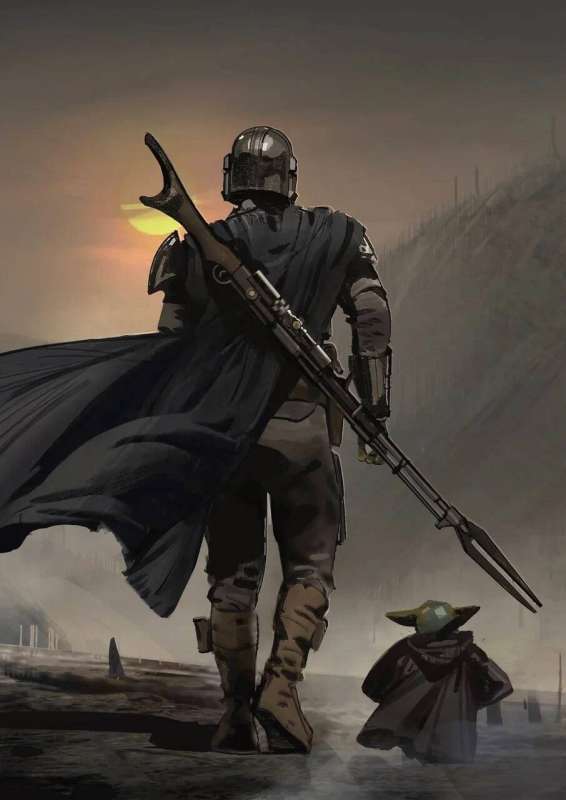 Star Wars Sketchbook. The Mandalorian and Grogu A5, hard cover, 96 pages.