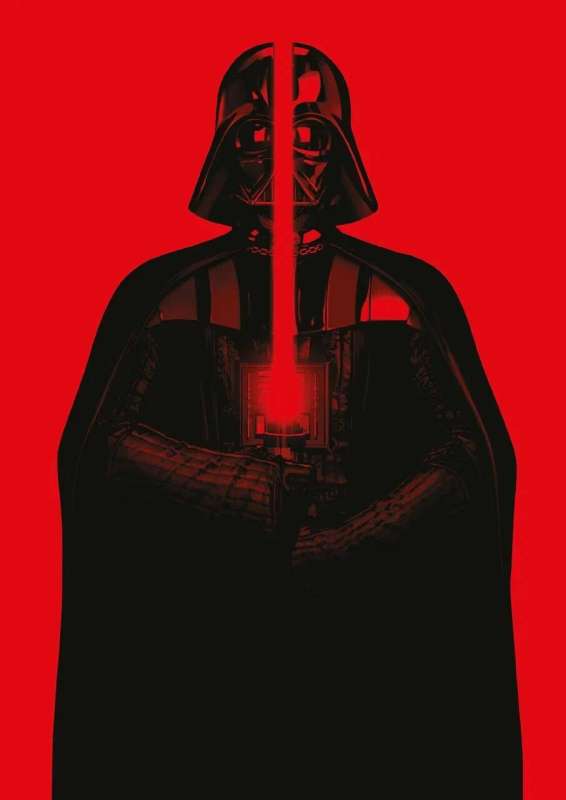 Star Wars Sketchbook. Darth Vader Red A5, Hardcover, 96 pages.