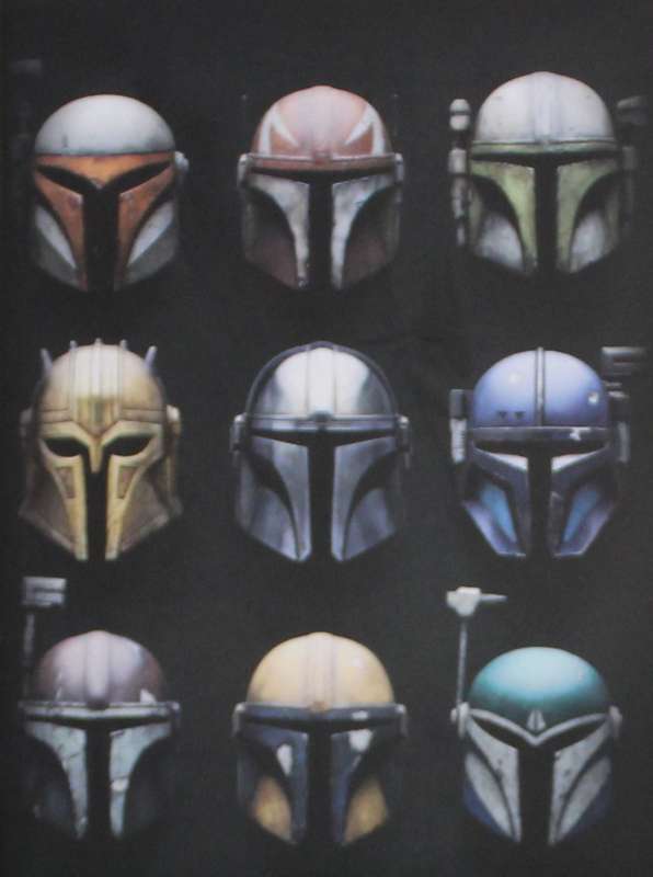 Sketchbook Star Wars. Mandalorian Helmets A6, 32 pages stapled