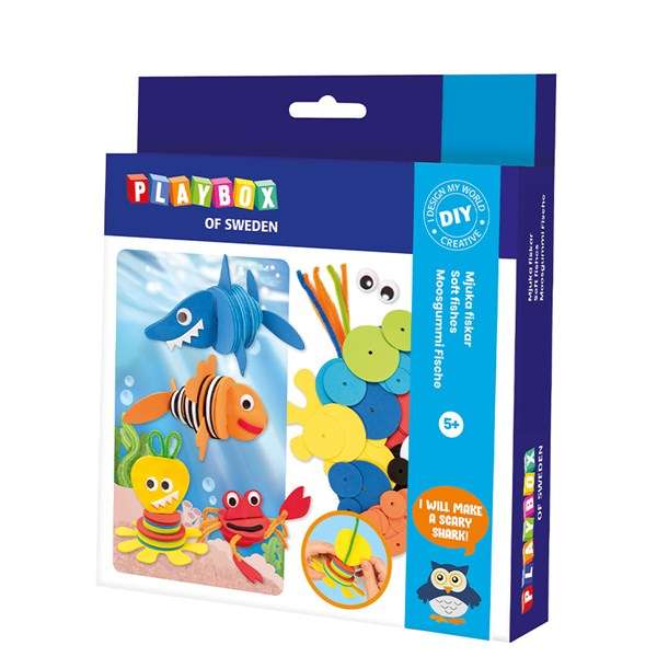 PLAYBOX Creative Set - Soft Sea Inhabitants