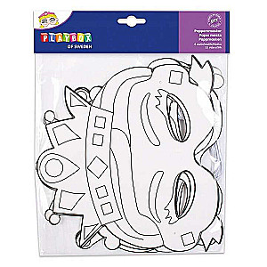 Creative Set - Princess Paper Masks 12 pcs.