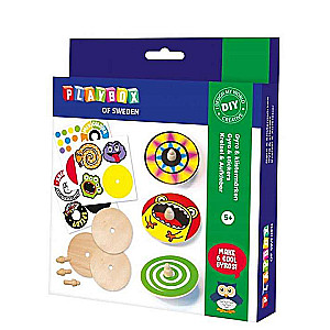 Creative set PLAYBOX - Gyro&stickers 6 pcs.
