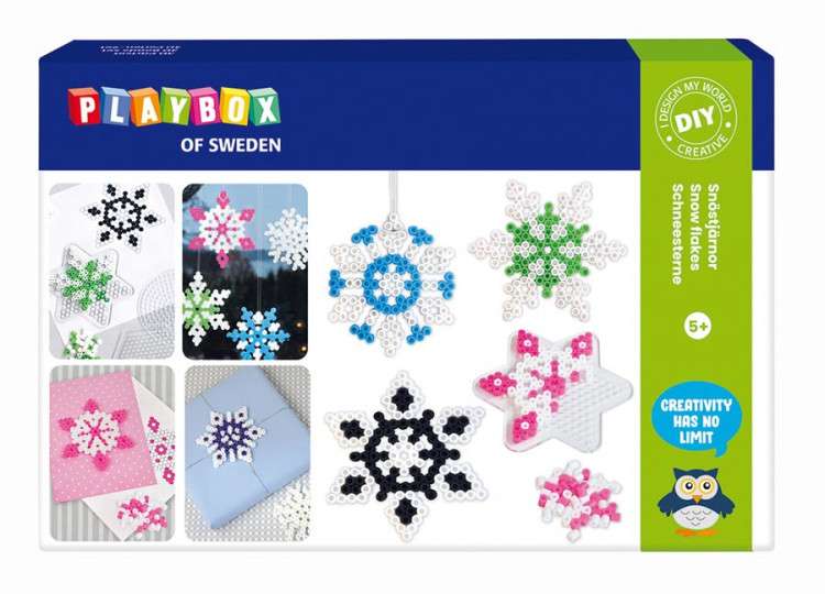 Beaded Snowflakes 4000pcs