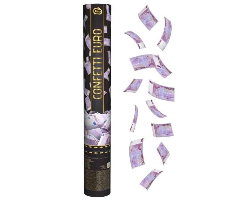 Confetti Cannon 40cm, euro