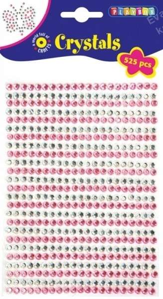 Decorative stickers 525 pcs. Crystal stones