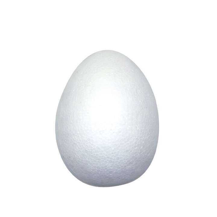 Foam Egg 10x7 cm, 1 pc.