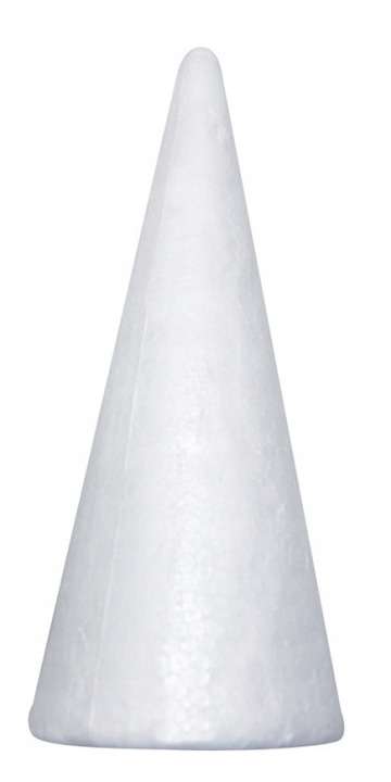 Foam cone 15 cm, 1 pcs.
