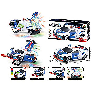 Police Car with Sound and Light