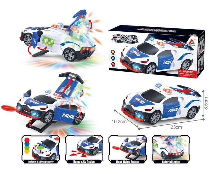 Police Car with Sound and Light