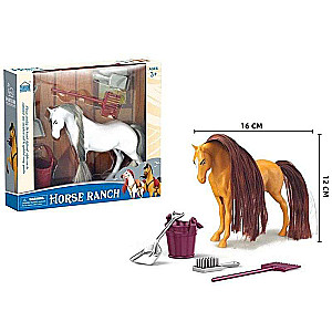 Horse with Accessories Horse Ranch, Mix