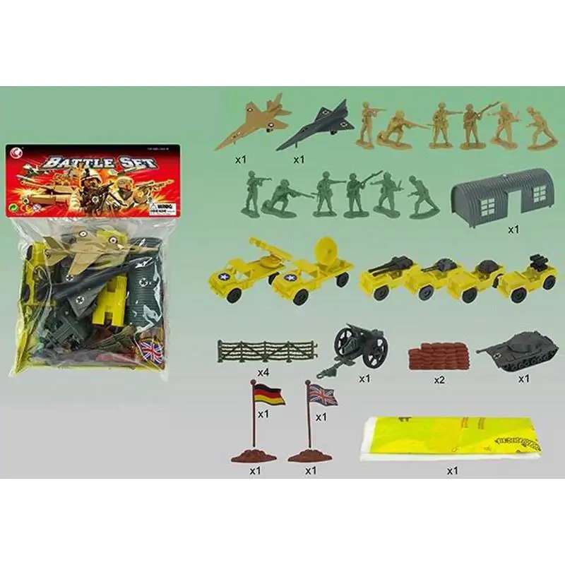 Soldier Set Battle Set 34 pcs