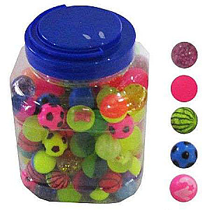 Ball 4cm rubber, mix