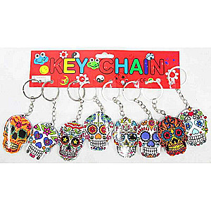 Keychain - Skull, mix 1 pc.