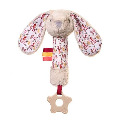 BABYONO Rattle with Sound RABBIT MILLY