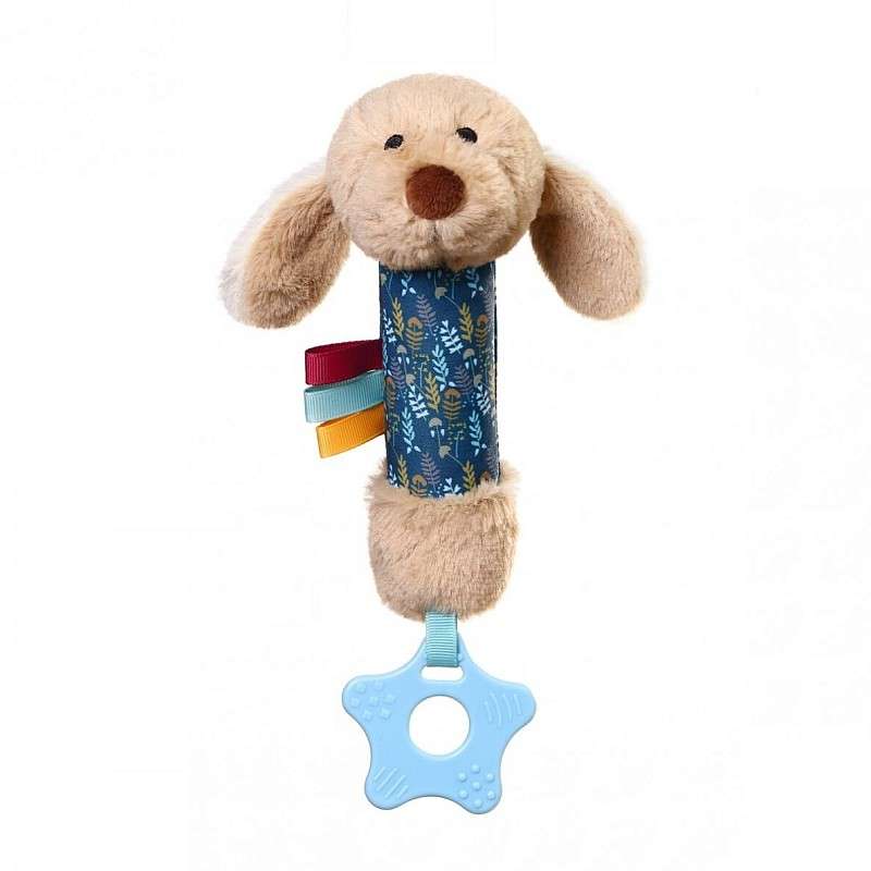 BABYONO Rattle with Sound DOG WILLY