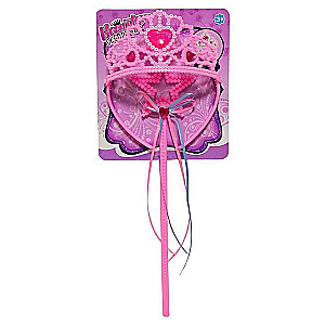 Princess's Magic Wand with Crown Beauty Fashion
