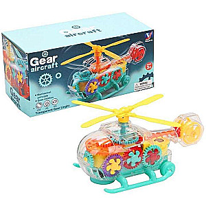 Helicopter with light and sound