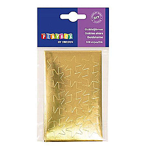 Stickers 108 pcs. Gold Stars 25 mm