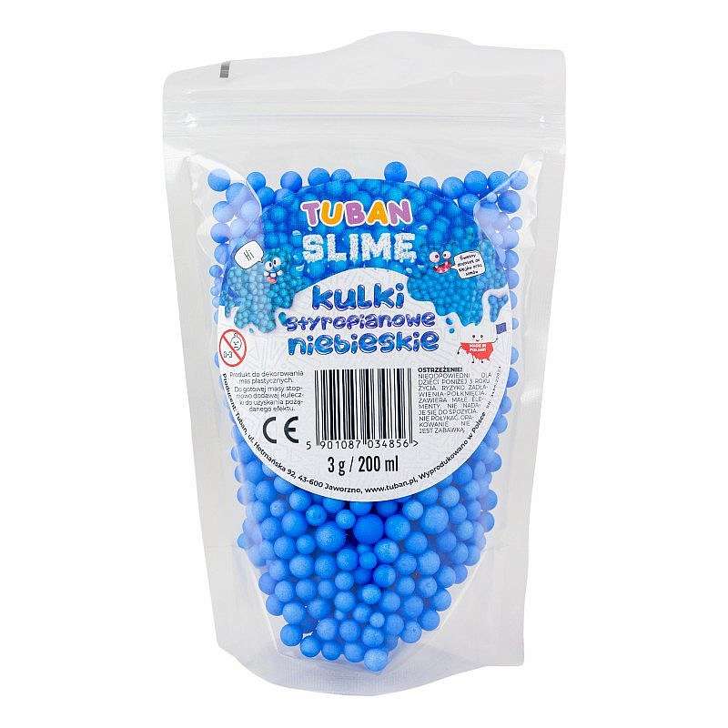 Vahtplastist graanulid, sinine 200ml