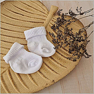 Socks, white (6-9 m.)