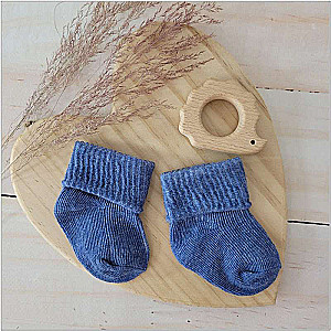 Socks, blue (3-6 months)