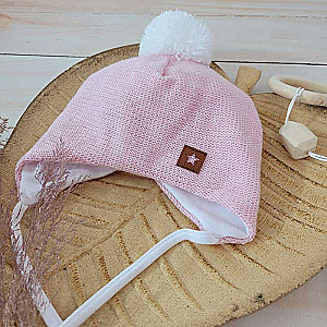 Hat, pink (size 68)