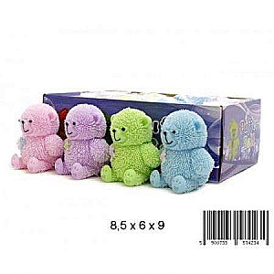 Stress Relief Toy 8.5x6x9cm Puffer Bear Mix