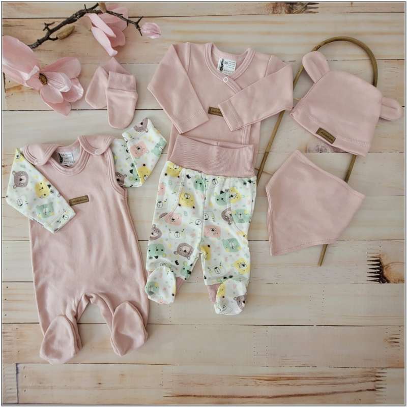 Pink set, 7d. (size 62)