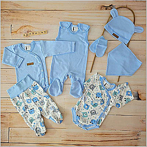 Blue set, 7d. (size 62)
