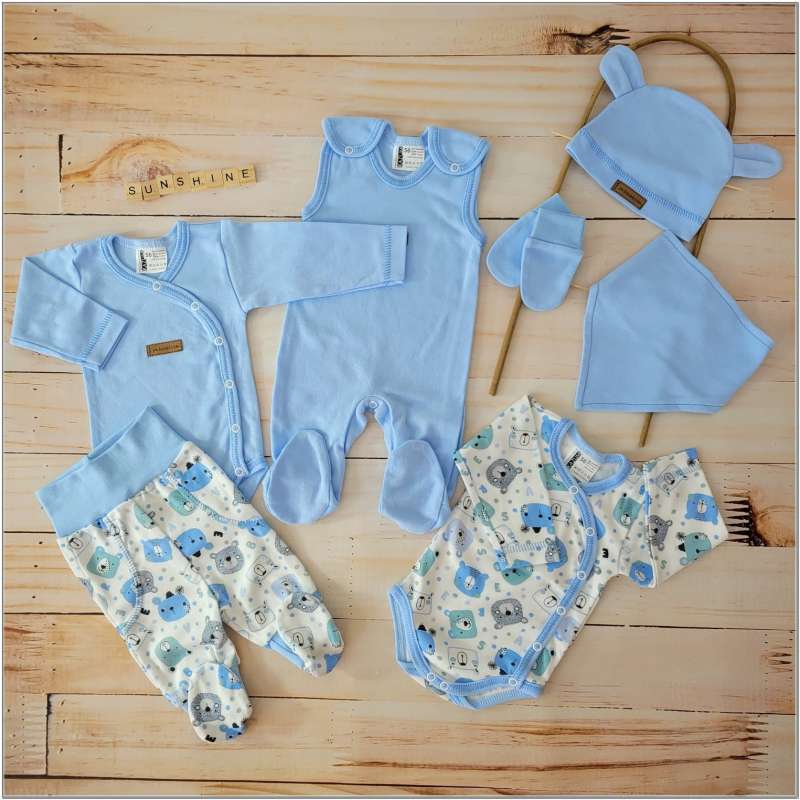 Blue set, 7d. (size 62)