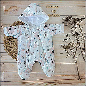 Overall (size 74), white