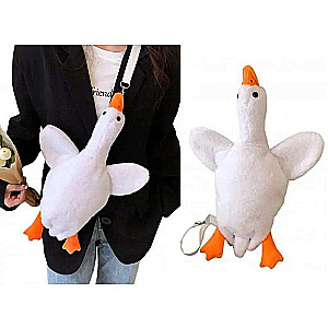 Soft Toy Bag - Goose 37 cm