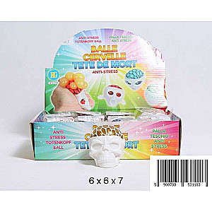 Stress Relief Toy - Skull, Mix