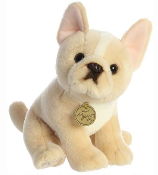 AURORA Miyoni Plush Toy - Bulldog , 20 cm