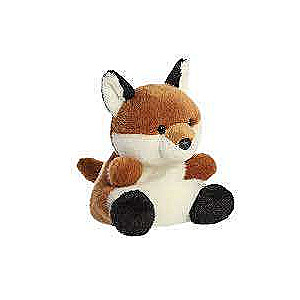 AUR Palm Pals Soft Toy Fox, 11 cm