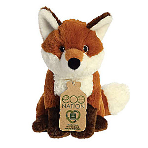 Soft Toy AURORA Eco Nation - Fox, 19 cm