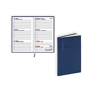 Pocket Calendar A6 POCKET 2024, balacon flex, dark blue