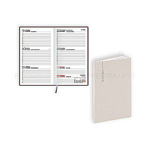 Pocket Calendar/Planner A6 2024 POCKET, balacon flex, beige