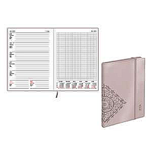 A5 2024 QUADRO TREND Planner, pearl