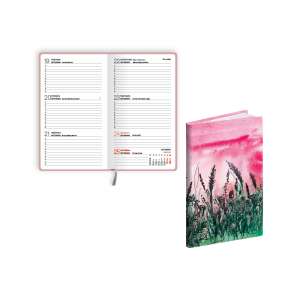 Pocket Calendar/ Planner A6 2024 POCKET FLEX, laminated, contrast